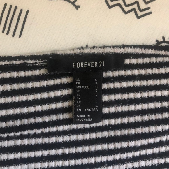 LS fitted striped top - Picture 2 of 2